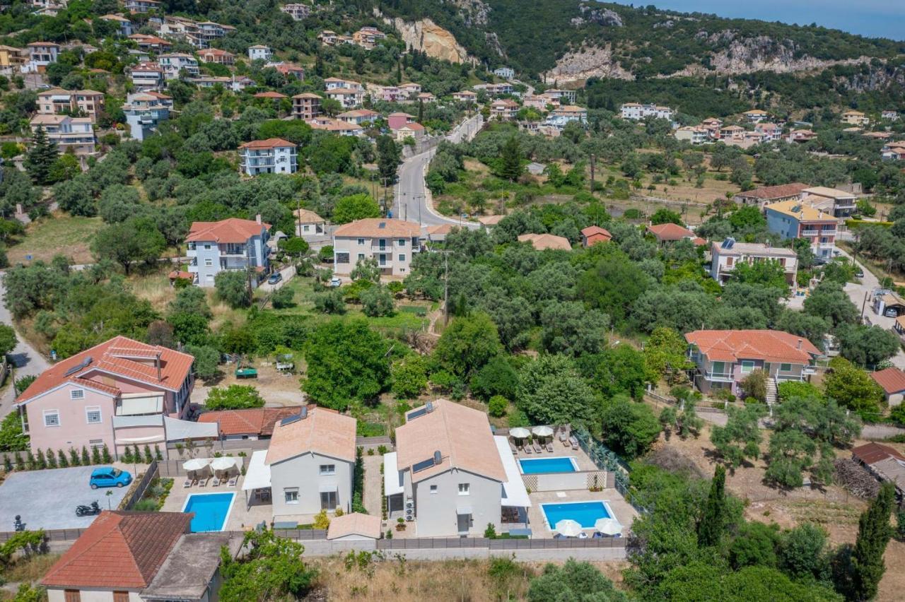Grappolo Lefkada Villas - Villa Vertzami Just 2 Km From Lefkada Town Apolpaina 외부 사진