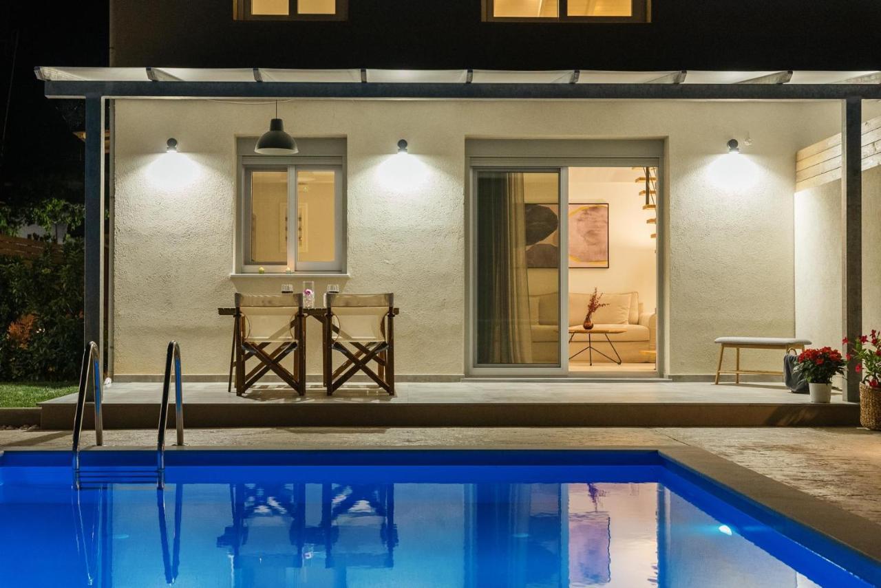 Grappolo Lefkada Villas - Villa Vertzami Just 2 Km From Lefkada Town Apolpaina 외부 사진