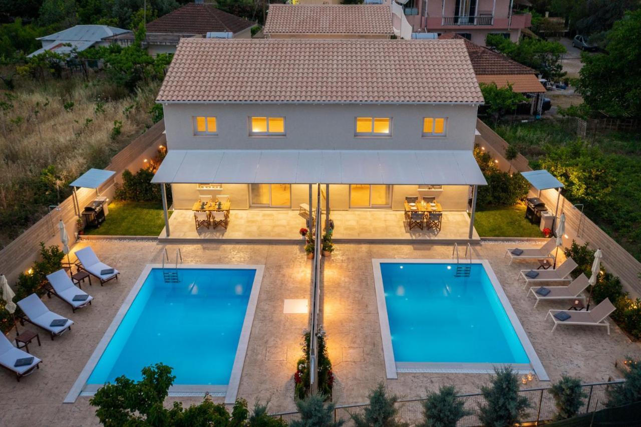 Grappolo Lefkada Villas - Villa Vertzami Just 2 Km From Lefkada Town Apolpaina 외부 사진